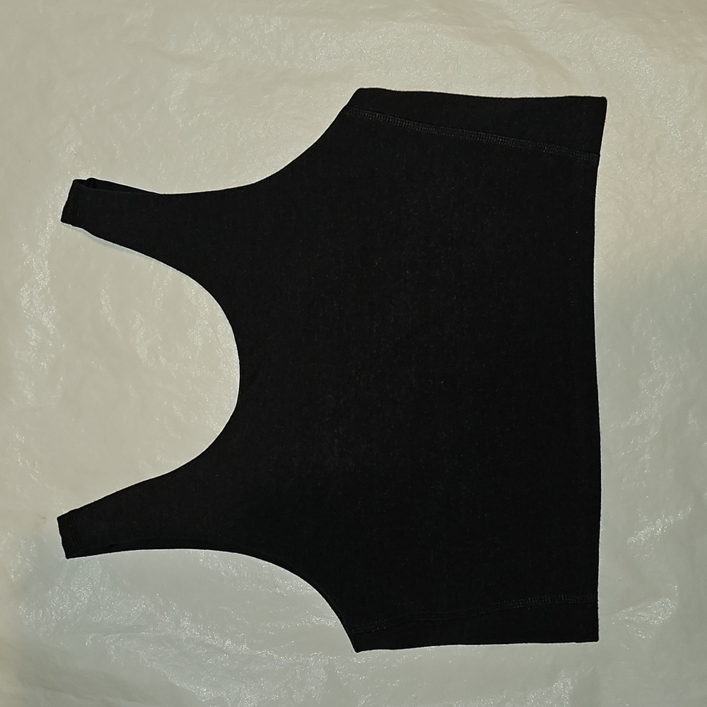 Old Navy Active POWERCHILL Girls XL 14-16 Long Sports Bra Black Used
